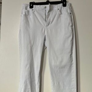 High-Rise skinny cropped jeans